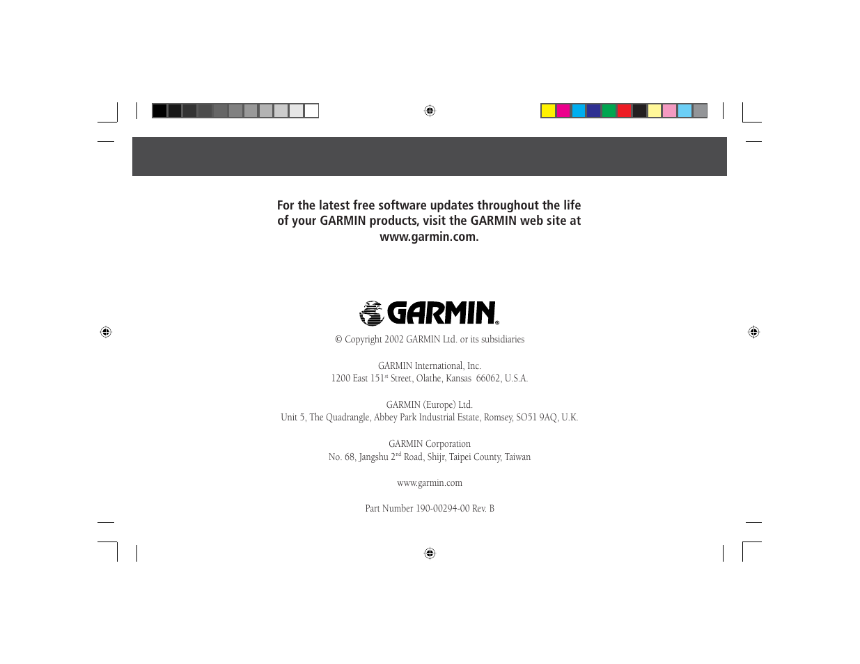 Garmin GPS 72 User Manual | Page 67 / 67