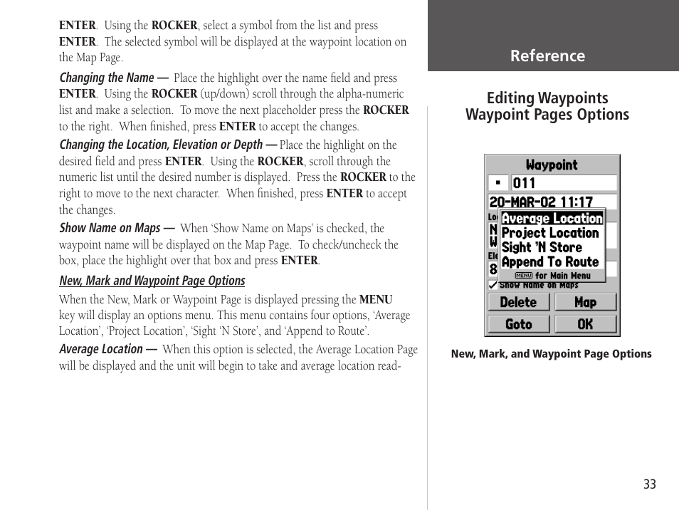 Garmin GPSMAP 76S User Manual | Page 35 / 76