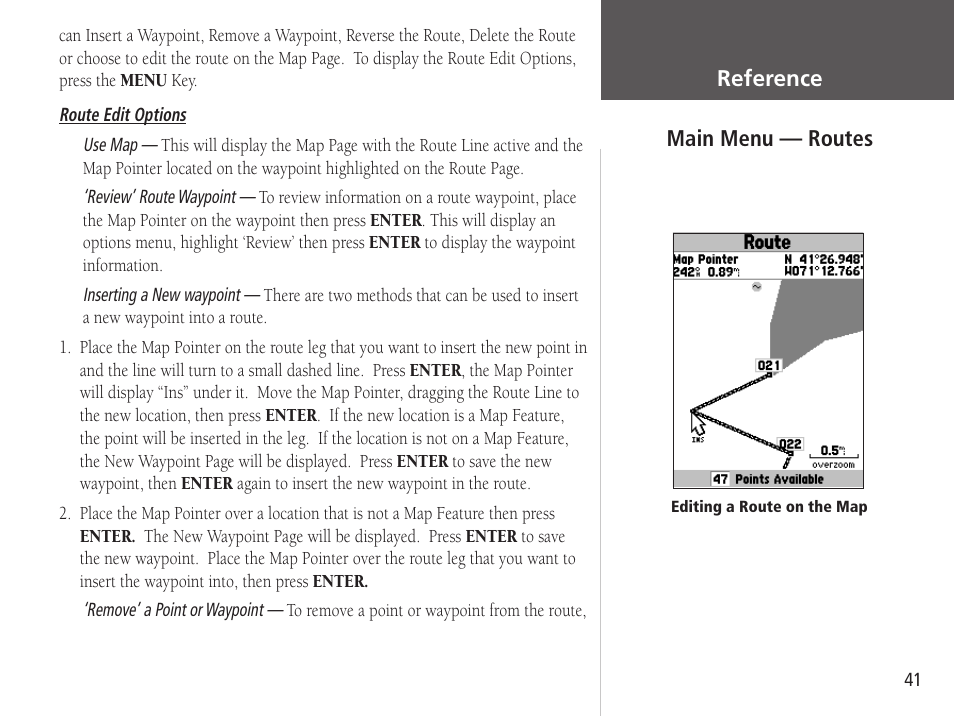 Garmin GPSMAP 76S User Manual | Page 43 / 76