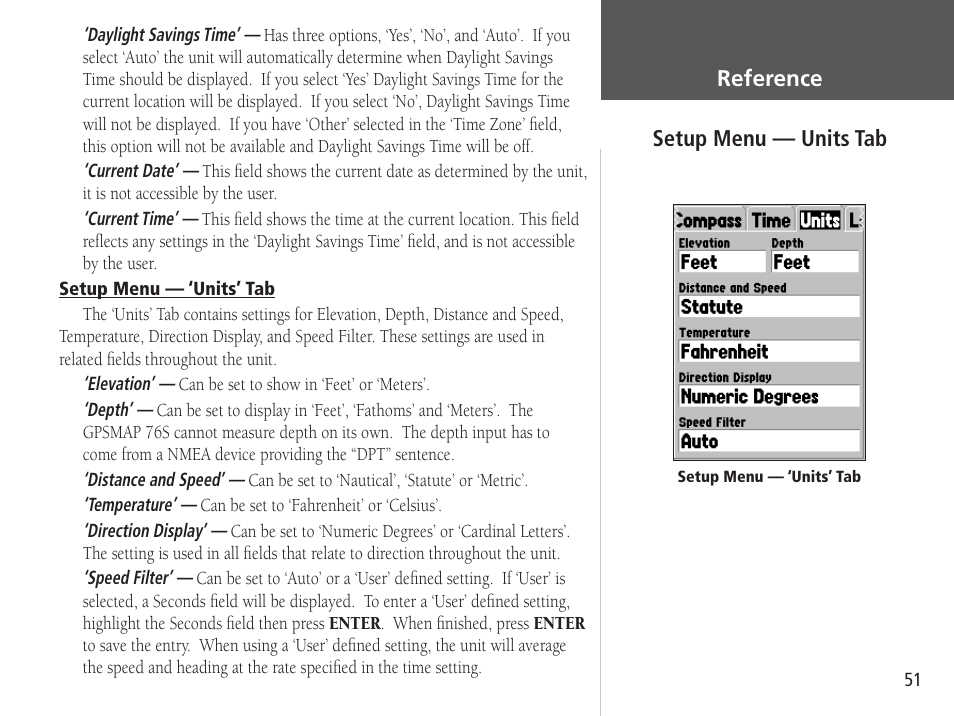 Garmin GPSMAP 76S User Manual | Page 53 / 76