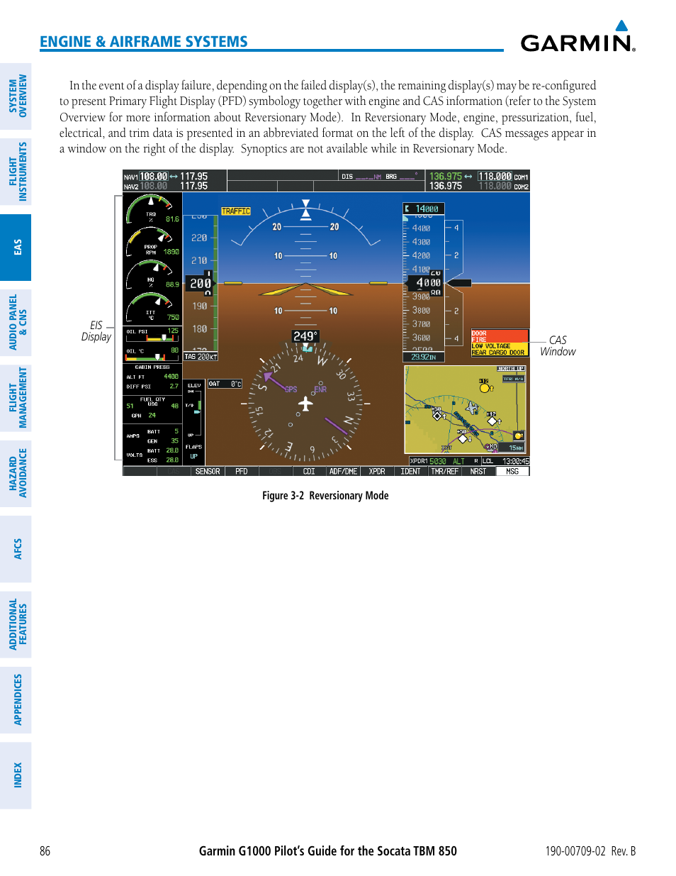 Engine & airframe systems | Garmin G1000 Socata TBM 850 User Manual | Page 100 / 600