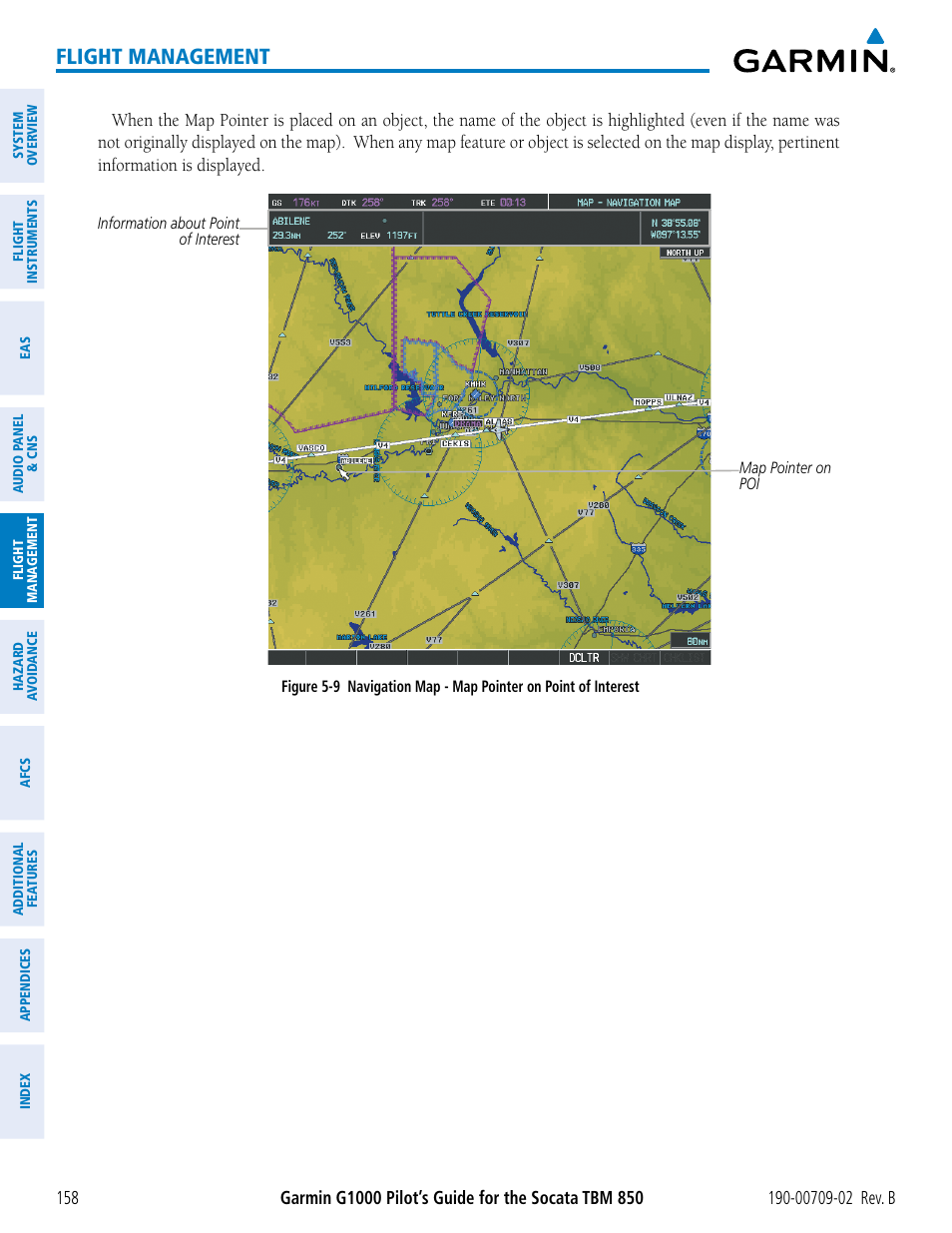 Flight management | Garmin G1000 Socata TBM 850 User Manual | Page 172 / 600