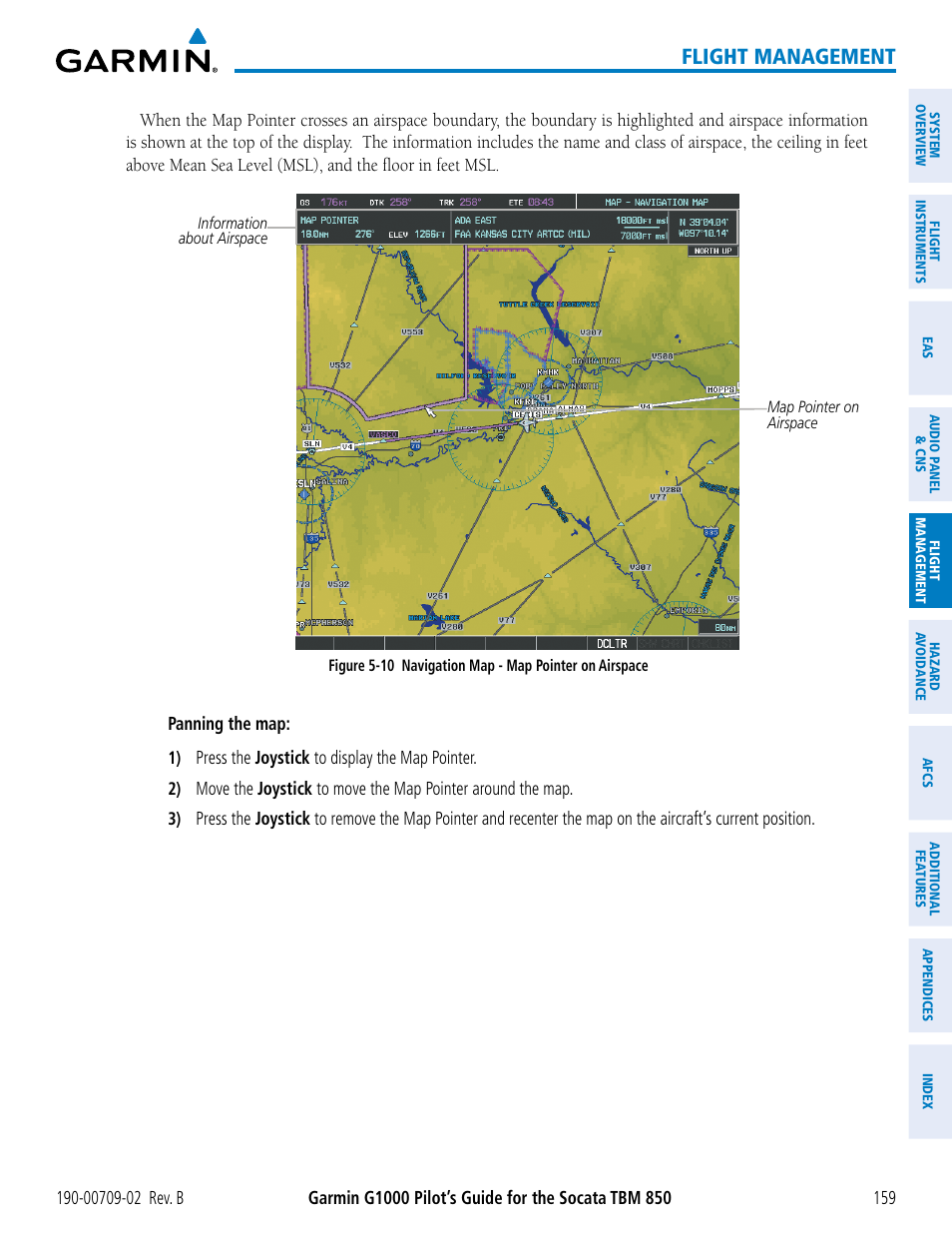 Flight management | Garmin G1000 Socata TBM 850 User Manual | Page 173 / 600