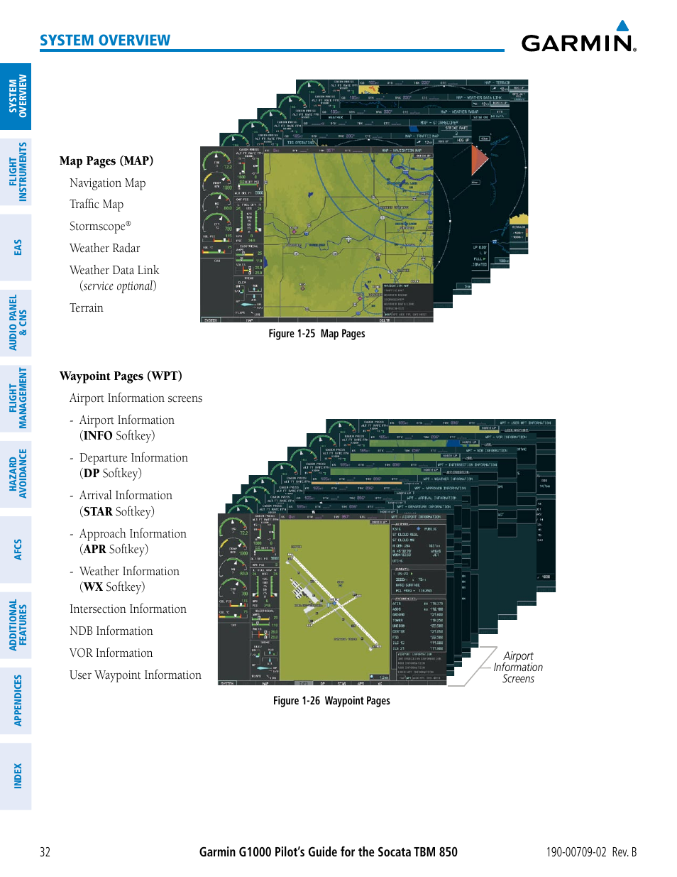 System overview | Garmin G1000 Socata TBM 850 User Manual | Page 46 / 600