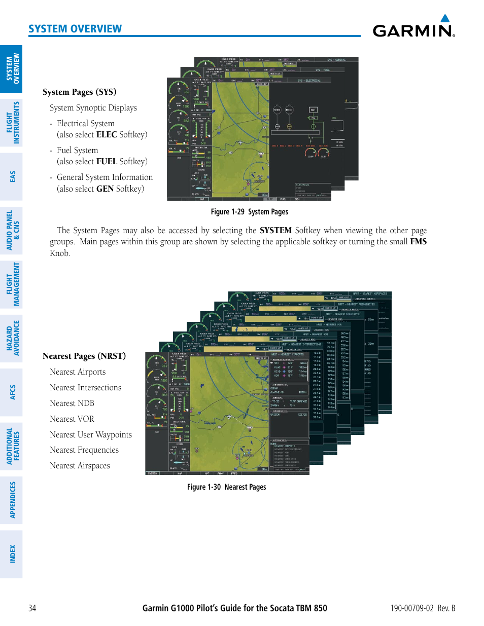 System overview | Garmin G1000 Socata TBM 850 User Manual | Page 48 / 600