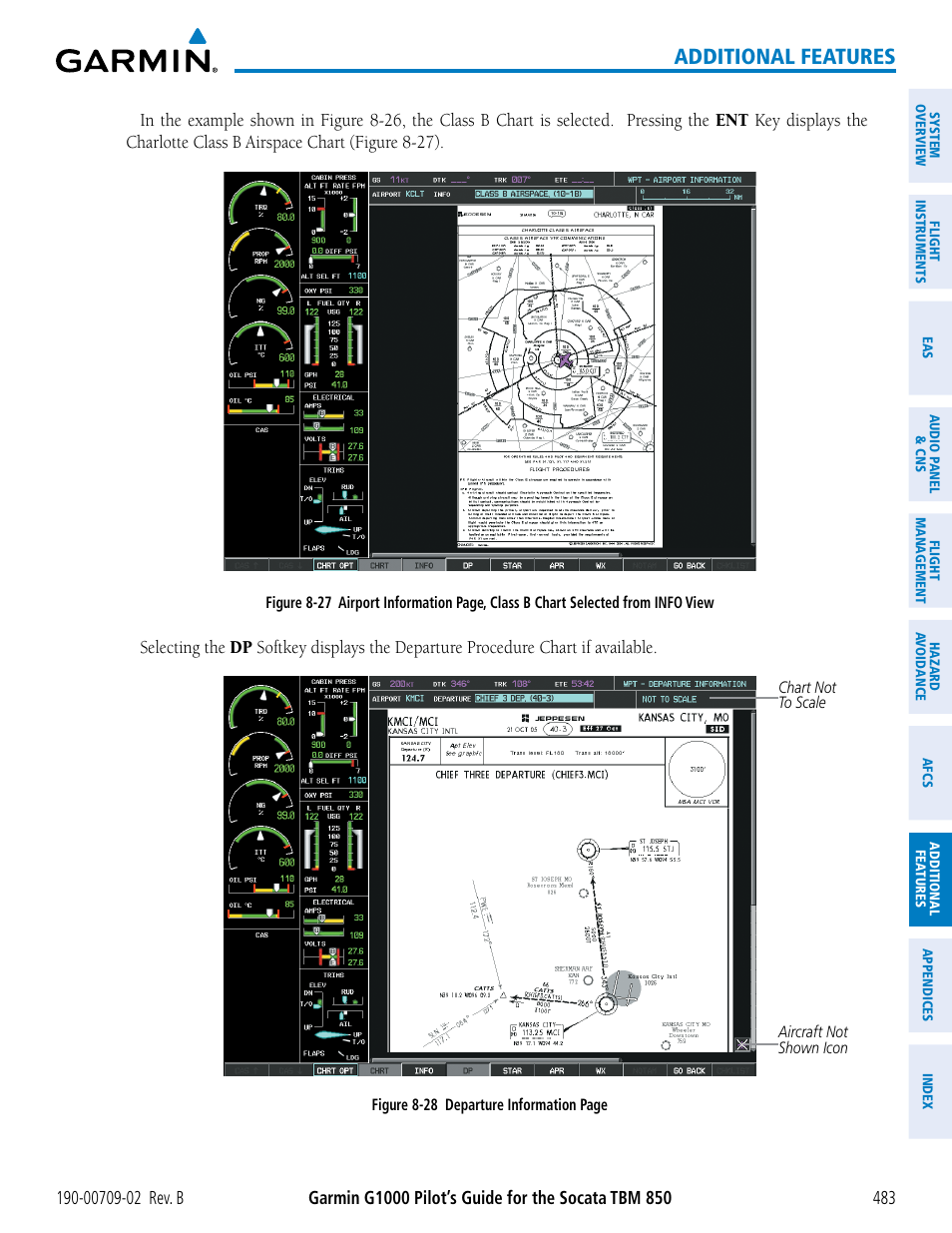 Additional features | Garmin G1000 Socata TBM 850 User Manual | Page 497 / 600