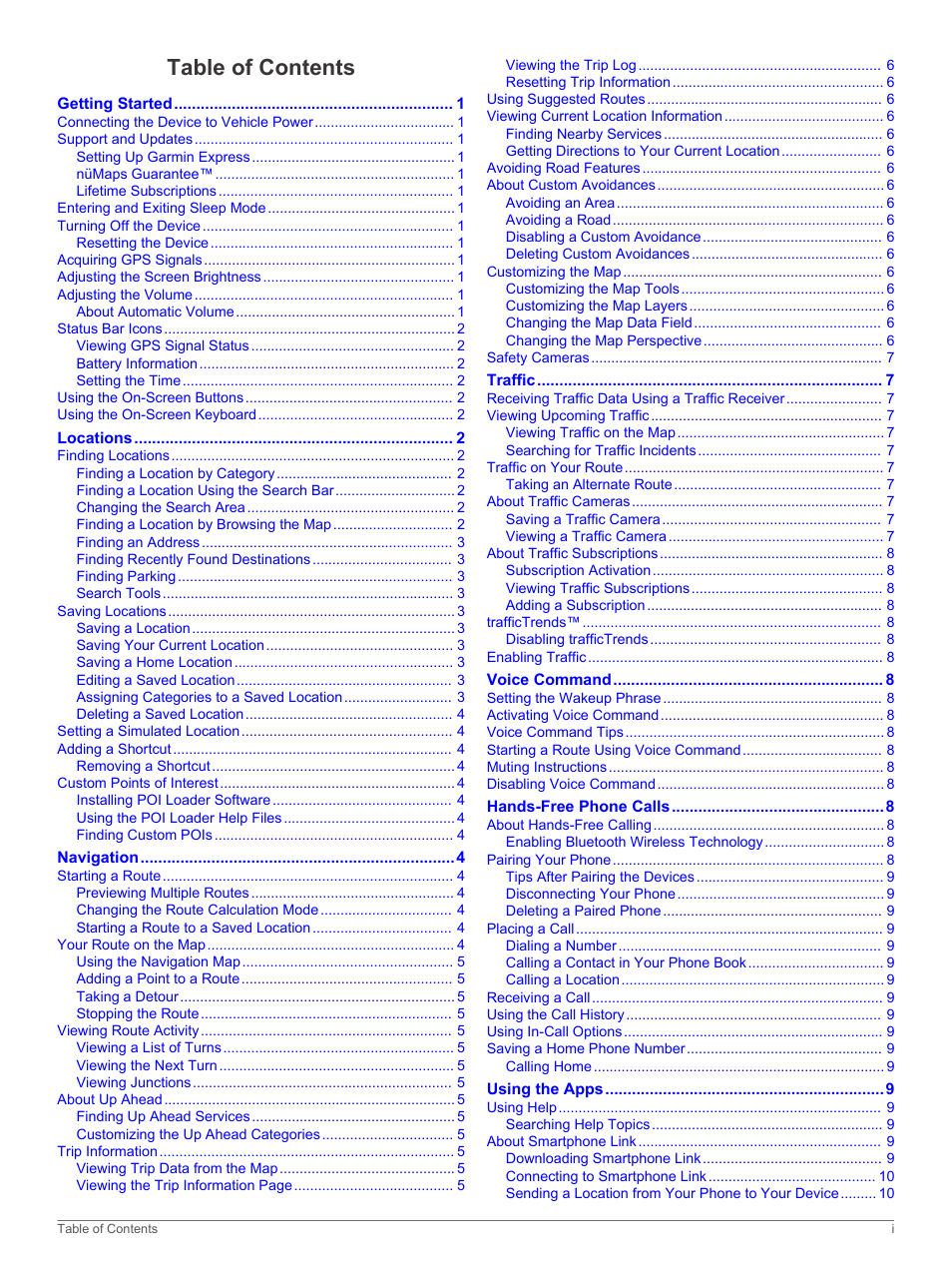 Garmin nuvi 2598LMTHD User Manual | Page 3 / 22