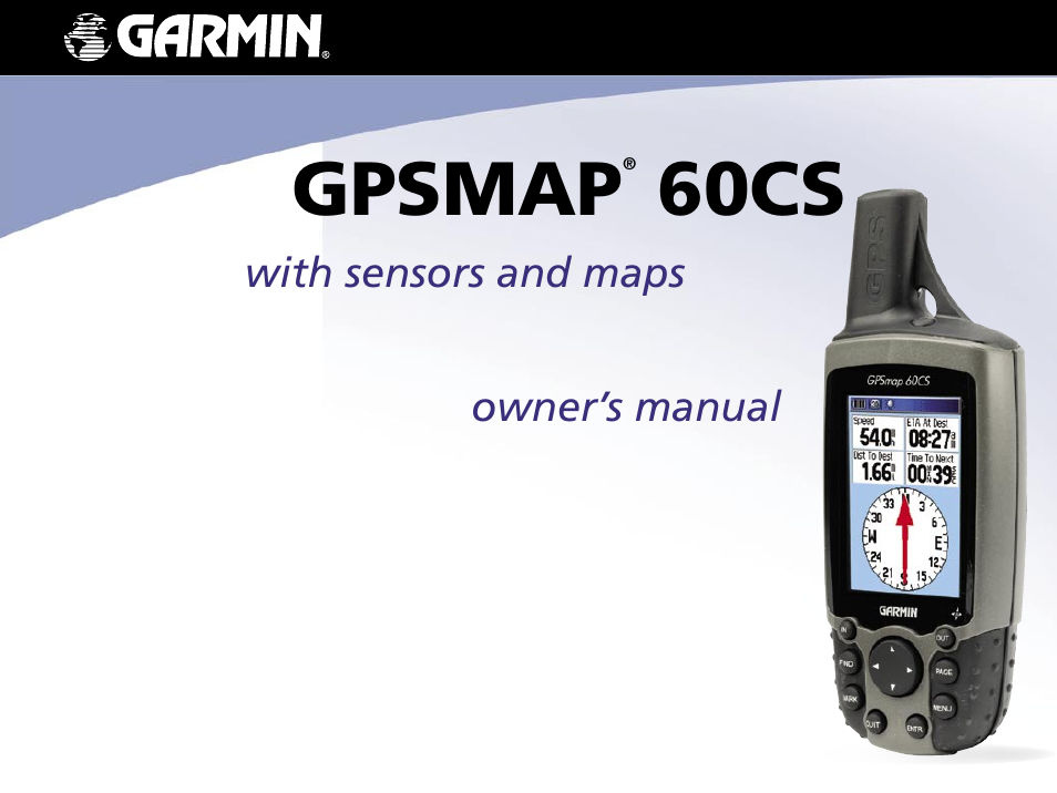 Garmin GPSMAP 60CS User Manual | 108 pages