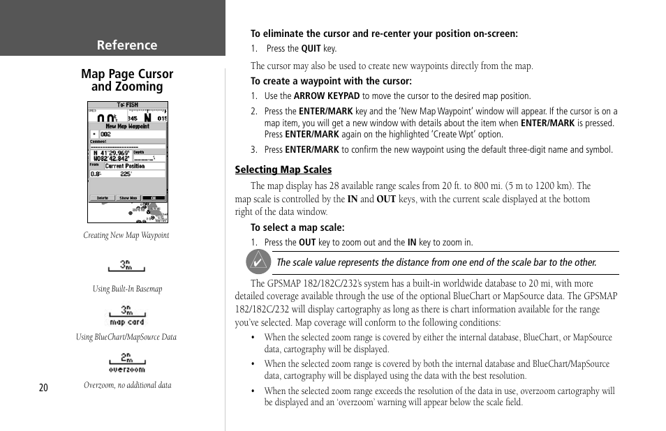 Garmin GPSMAP 232 User Manual | Page 30 / 104