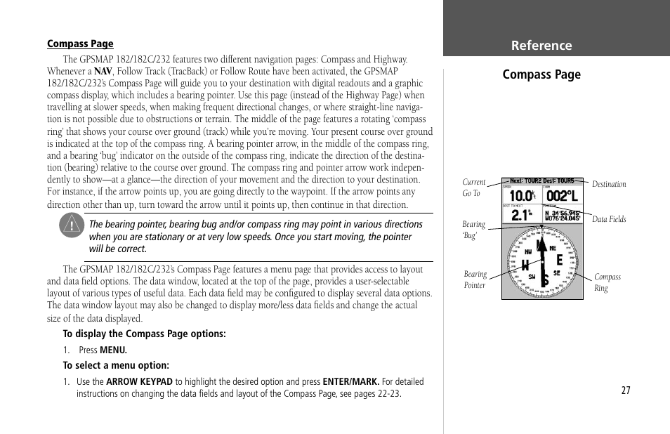 Garmin GPSMAP 232 User Manual | Page 37 / 104