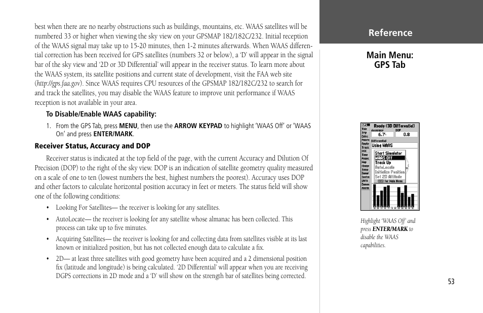 Garmin GPSMAP 232 User Manual | Page 63 / 104
