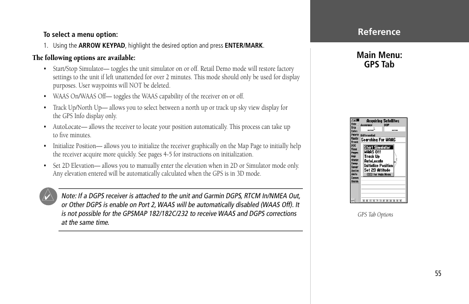 Garmin GPSMAP 232 User Manual | Page 65 / 104