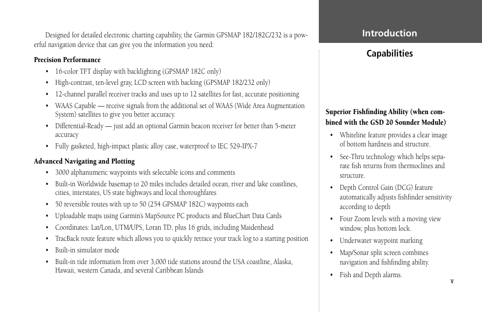 Garmin GPSMAP 232 User Manual | Page 7 / 104