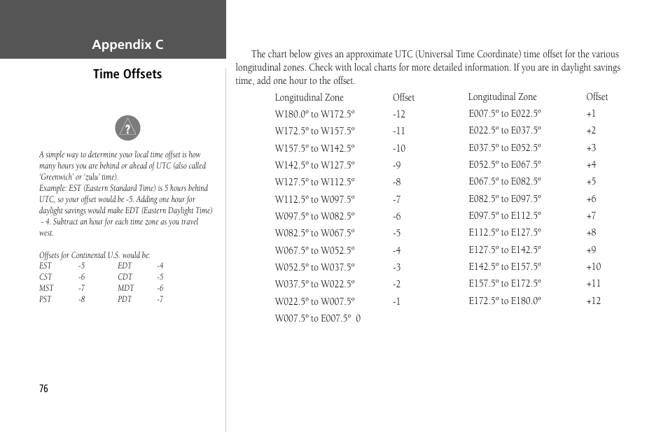 Garmin GPSMAP 232 User Manual | Page 86 / 104