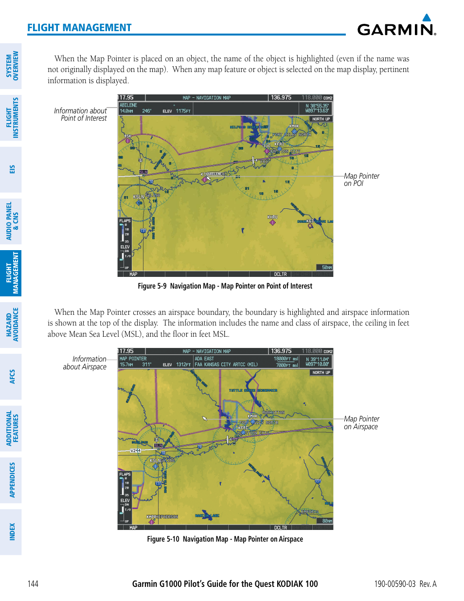 Flight management | Garmin G1000 Quest Kodiak User Manual | Page 156 / 502