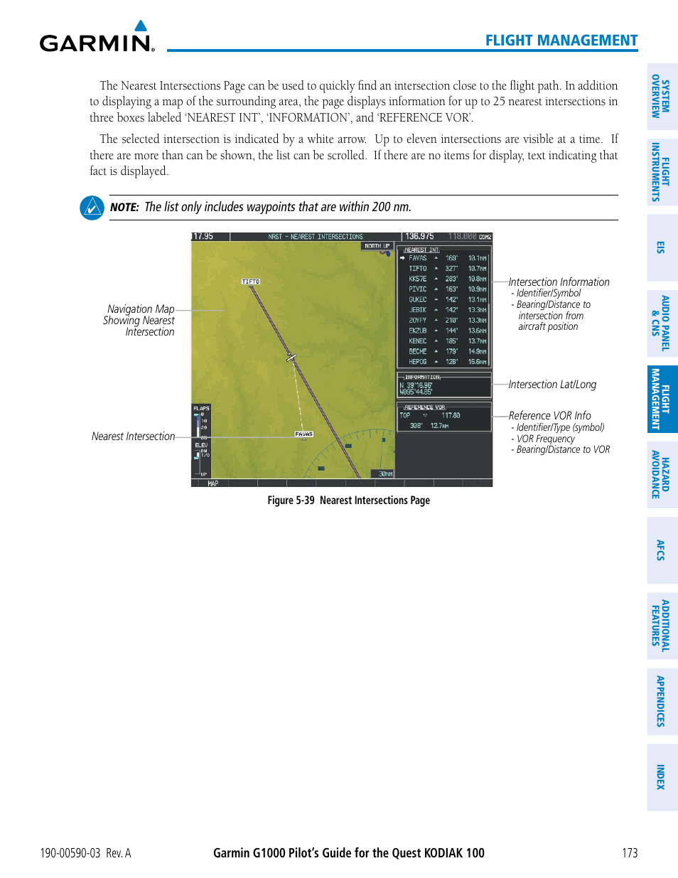 Flight management | Garmin G1000 Quest Kodiak User Manual | Page 185 / 502