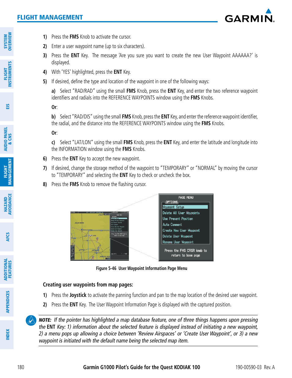 Flight management | Garmin G1000 Quest Kodiak User Manual | Page 192 / 502