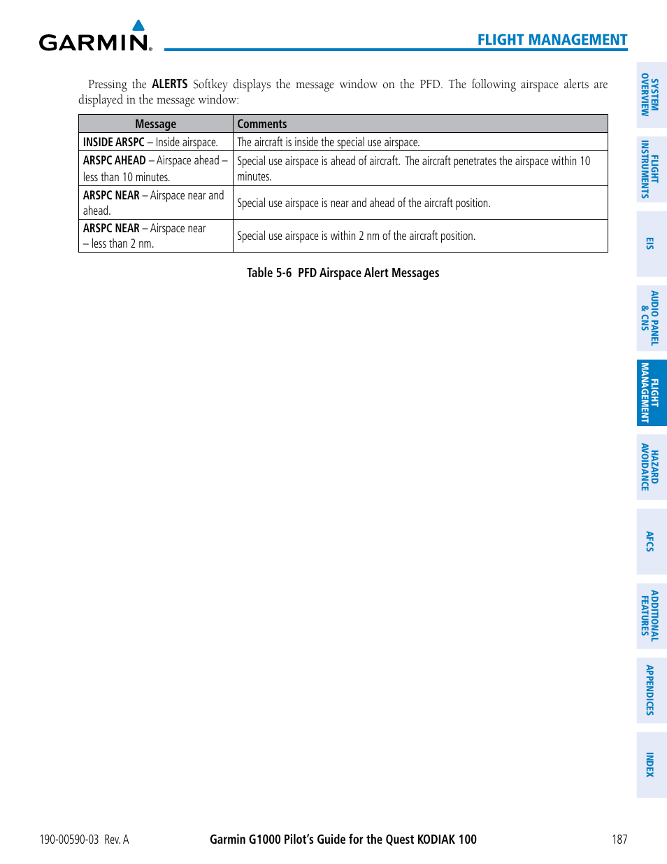 Flight management | Garmin G1000 Quest Kodiak User Manual | Page 199 / 502