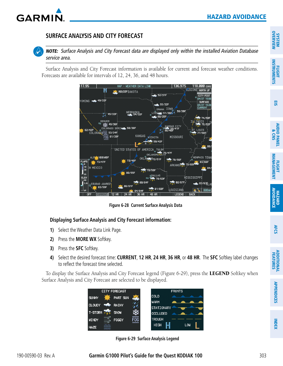 Garmin G1000 Quest Kodiak User Manual | Page 315 / 502