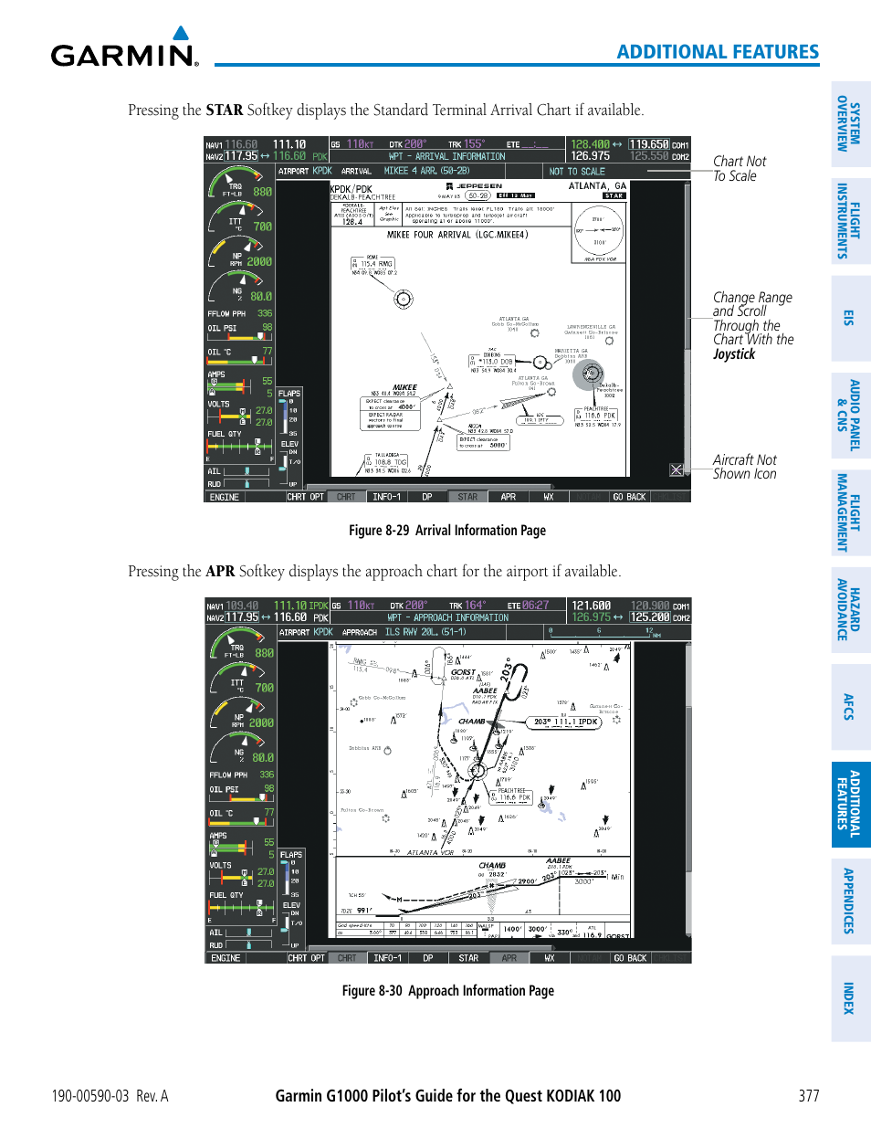 Additional features | Garmin G1000 Quest Kodiak User Manual | Page 389 / 502