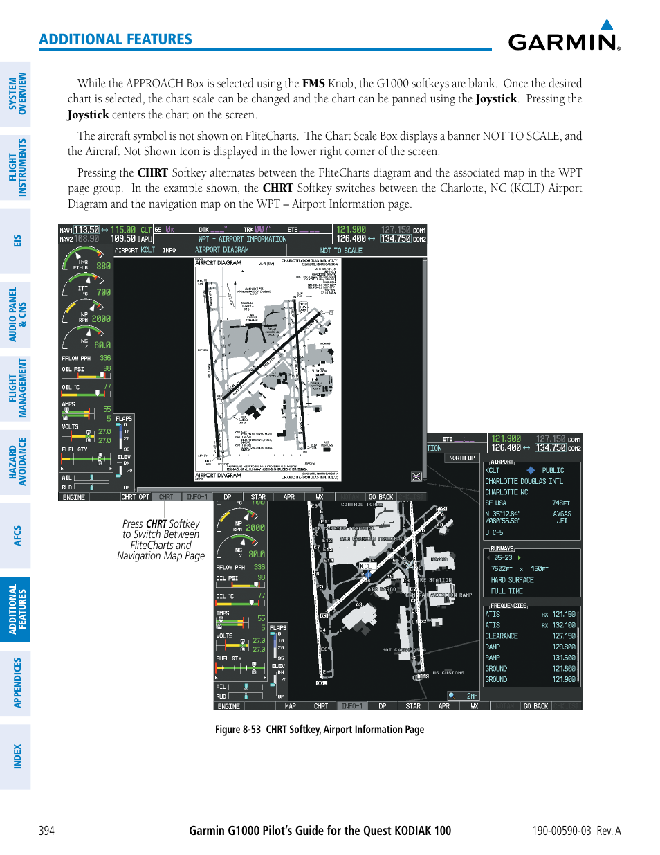 Additional features | Garmin G1000 Quest Kodiak User Manual | Page 406 / 502