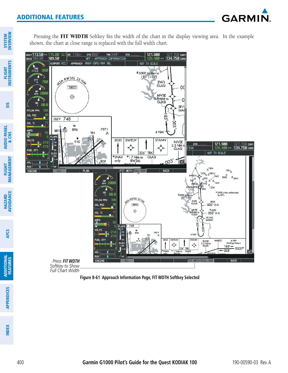 Additional features | Garmin G1000 Quest Kodiak User Manual | Page 412 / 502