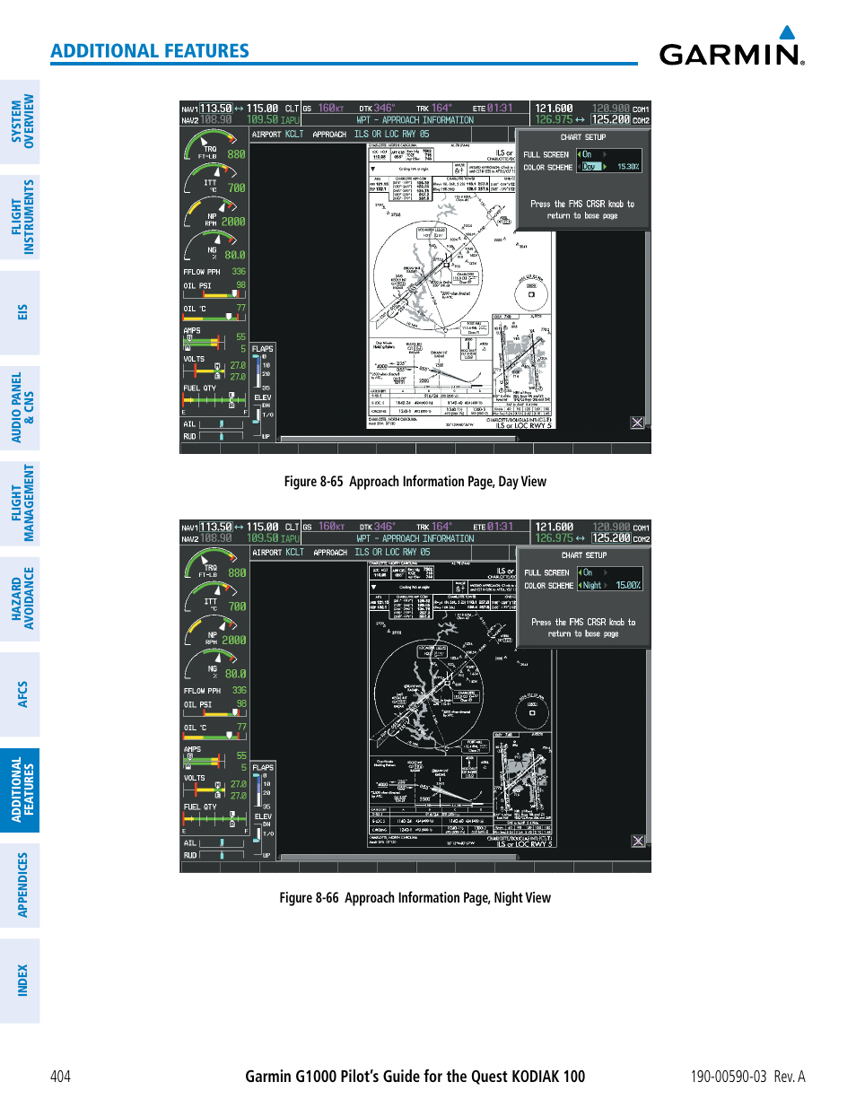 Additional features | Garmin G1000 Quest Kodiak User Manual | Page 416 / 502