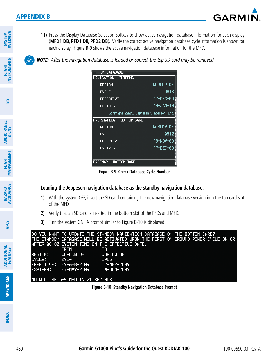 Appendix b | Garmin G1000 Quest Kodiak User Manual | Page 472 / 502