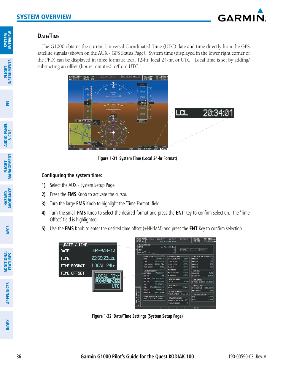 System overview | Garmin G1000 Quest Kodiak User Manual | Page 48 / 502