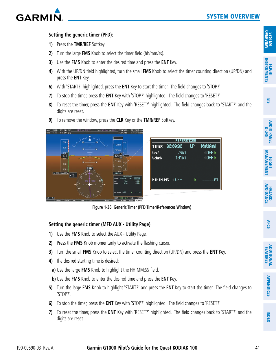 System overview | Garmin G1000 Quest Kodiak User Manual | Page 53 / 502