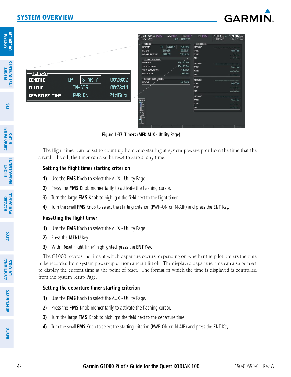 System overview | Garmin G1000 Quest Kodiak User Manual | Page 54 / 502