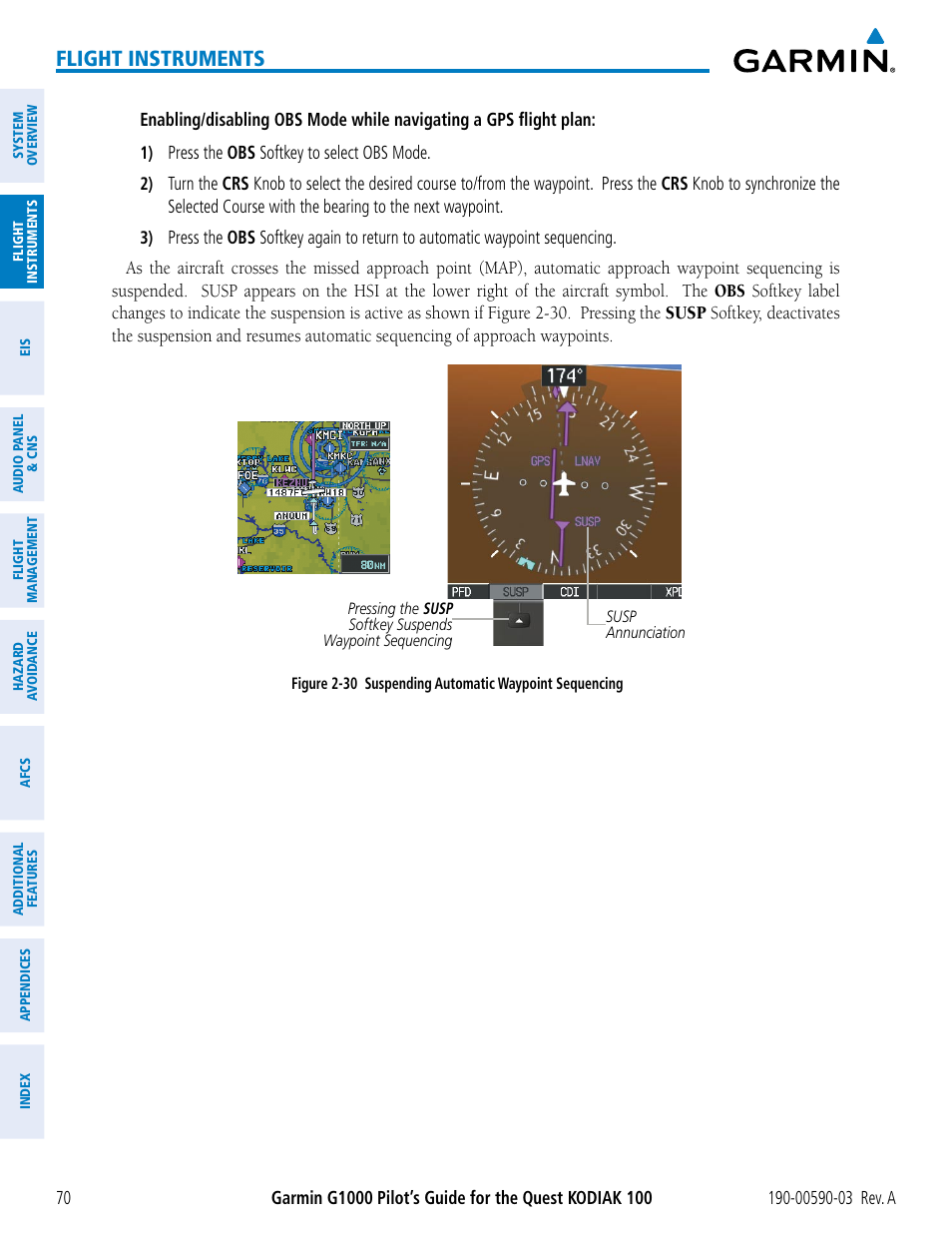 Flight instruments | Garmin G1000 Quest Kodiak User Manual | Page 82 / 502