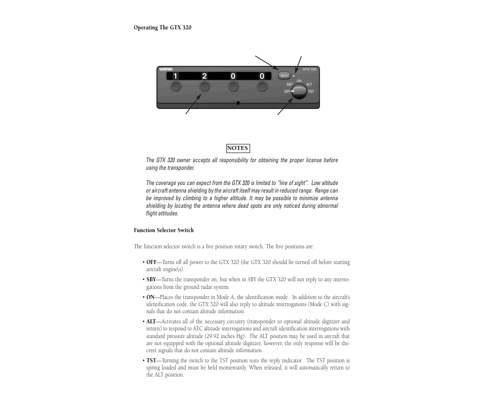 Garmin GTX 320A User Manual | Page 2 / 4