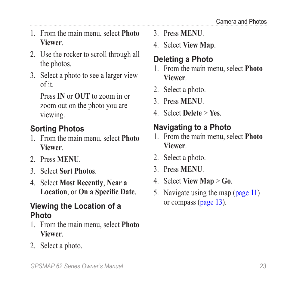 Garmin GPSMAP 62stc User Manual | Page 27 / 60