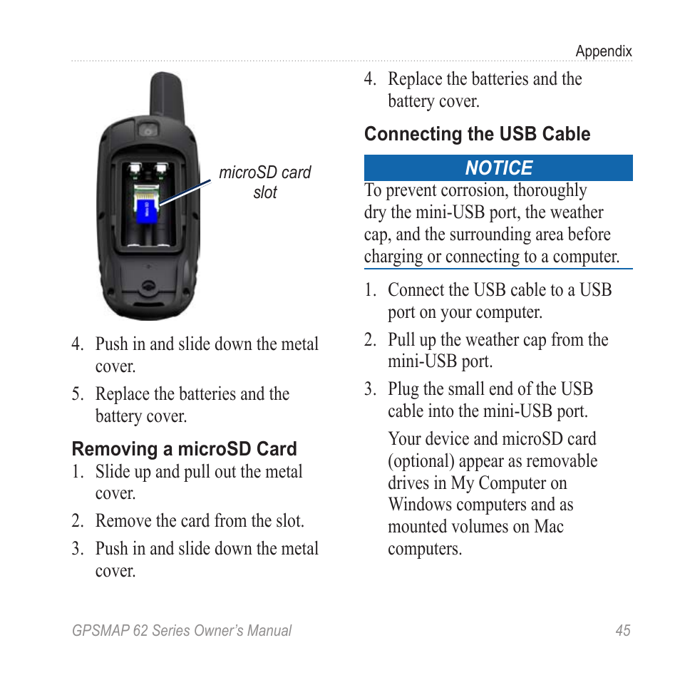 Garmin GPSMAP 62stc User Manual | Page 49 / 60