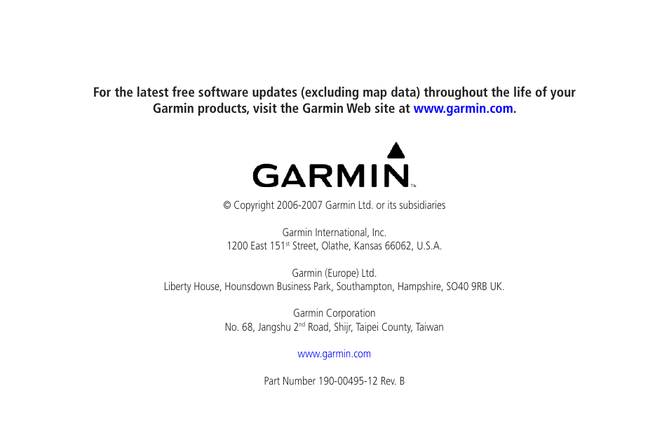 Garmin GVN 52 User Manual | Page 58 / 58