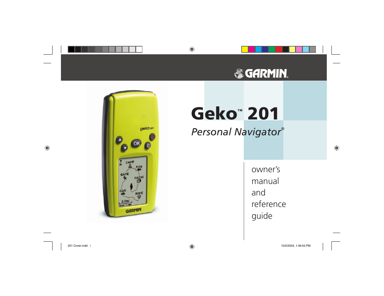 Garmin Geko 201 User Manual | 52 pages