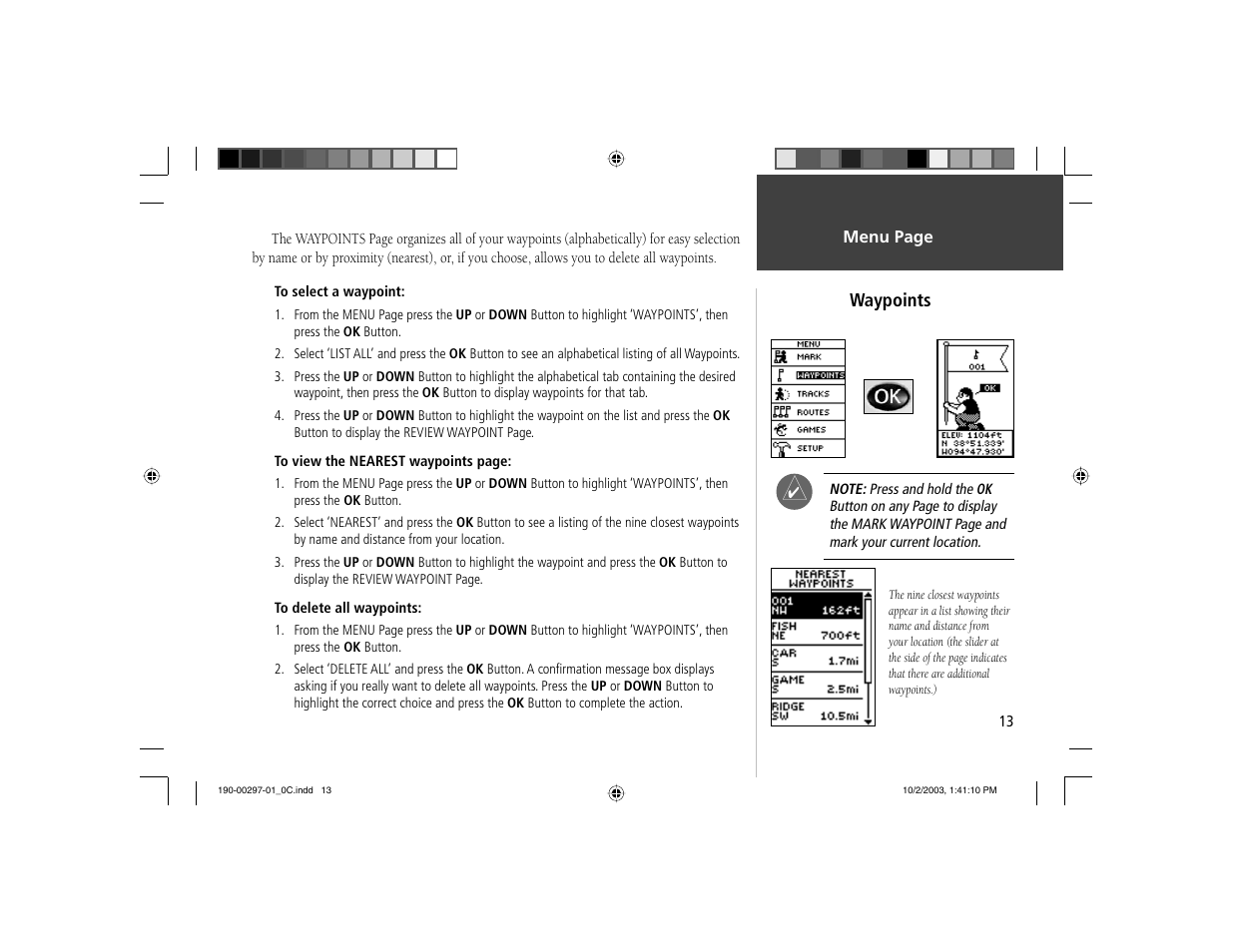 Garmin Geko 201 User Manual | Page 21 / 52