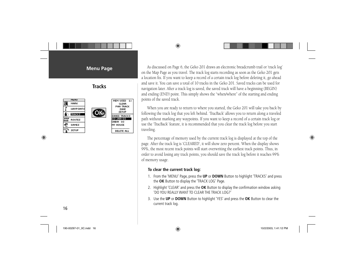 Garmin Geko 201 User Manual | Page 24 / 52