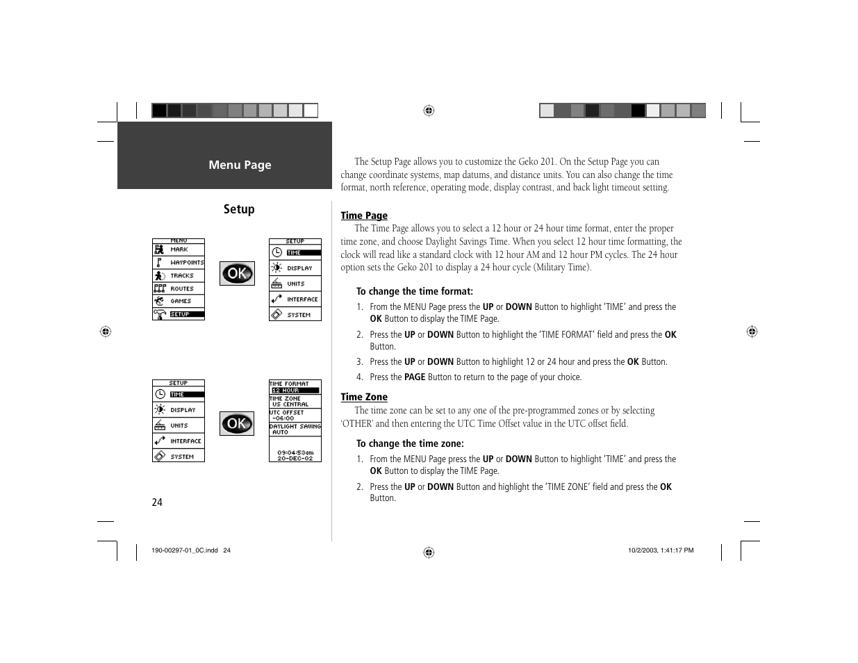 Garmin Geko 201 User Manual | Page 32 / 52