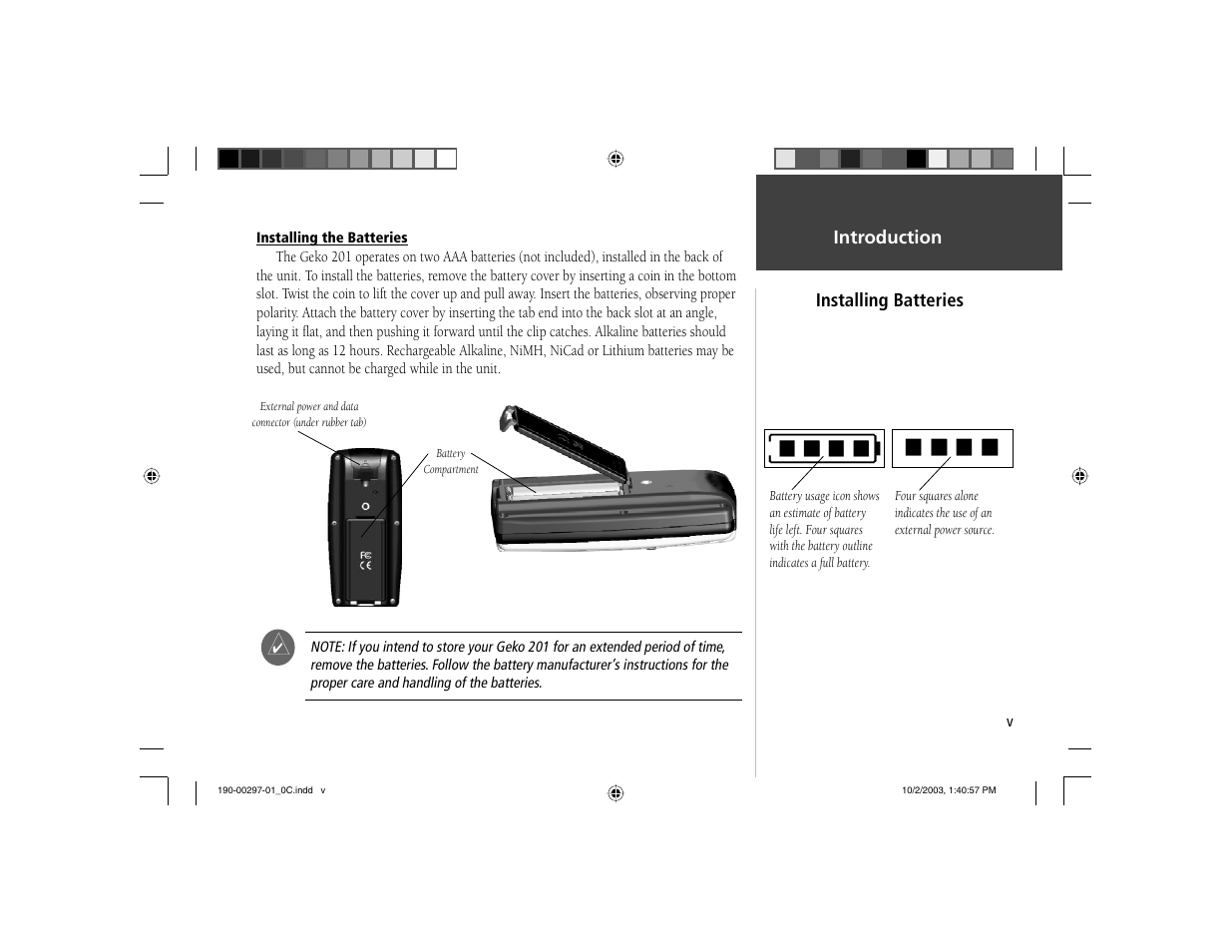 Garmin Geko 201 User Manual | Page 7 / 52