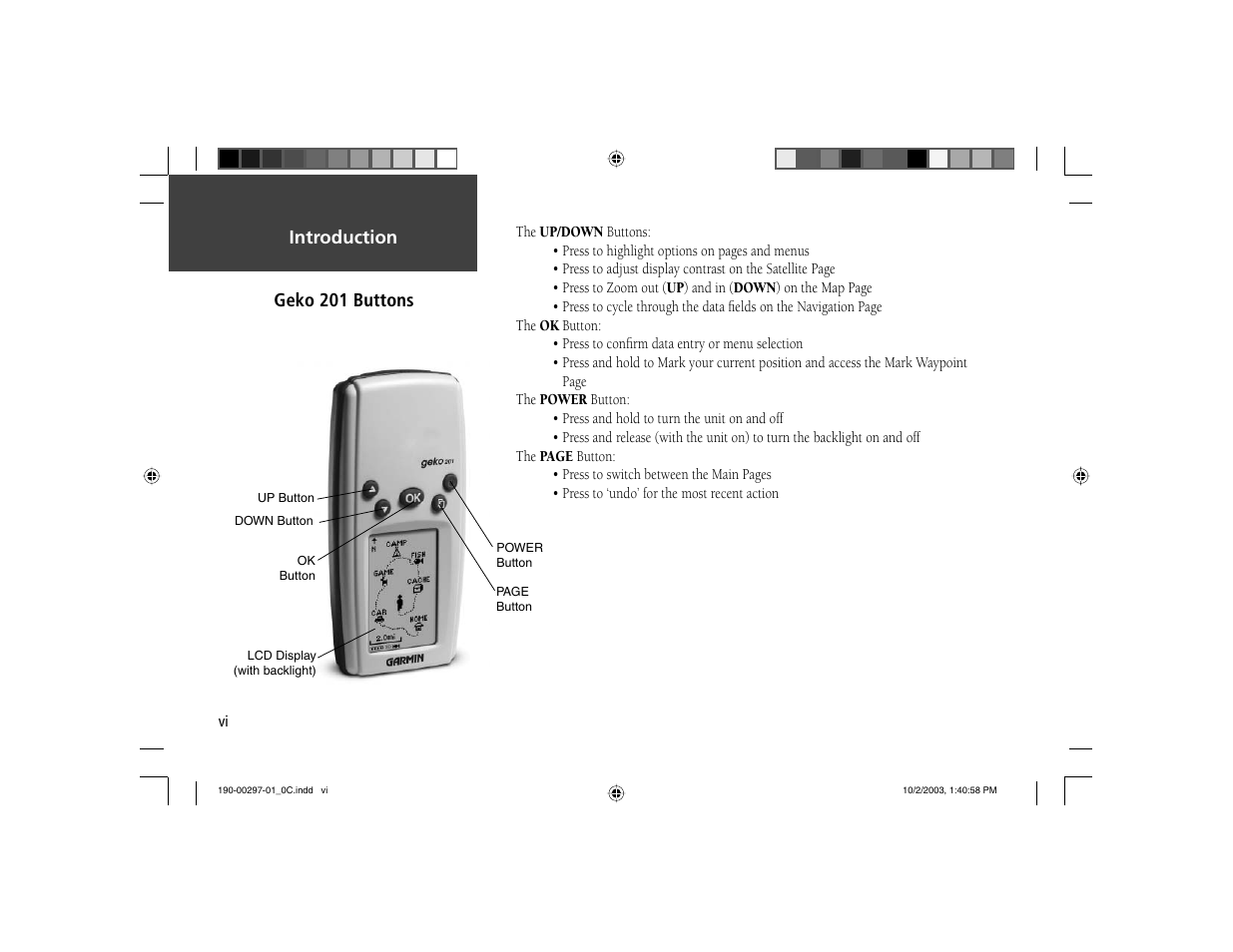 Garmin Geko 201 User Manual | Page 8 / 52