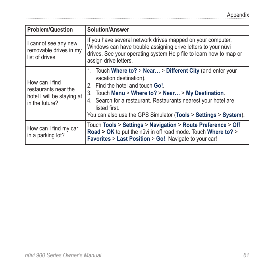 Garmin nuvi 900T User Manual | Page 67 / 72