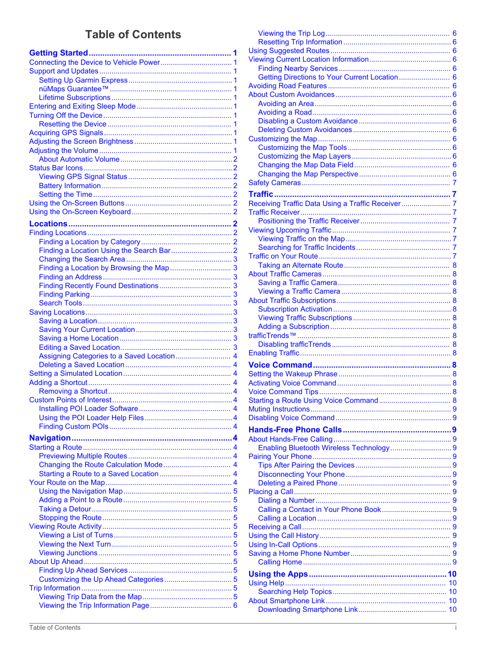 Garmin nuvi 2798LMTD User Manual | Page 3 / 22