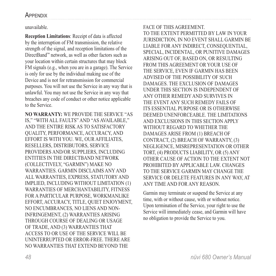 Garmin nuvi 680 User Manual | Page 56 / 60