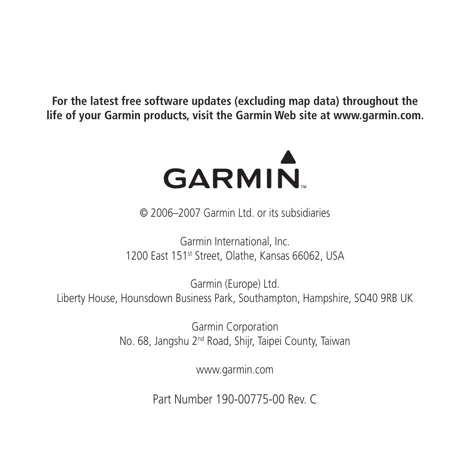 Garmin nuvi 680 User Manual | Page 60 / 60