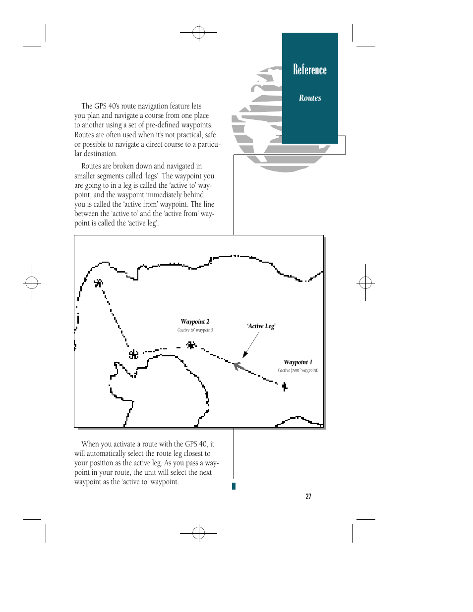 Reference | Garmin GPS 40 User Manual | Page 33 / 67
