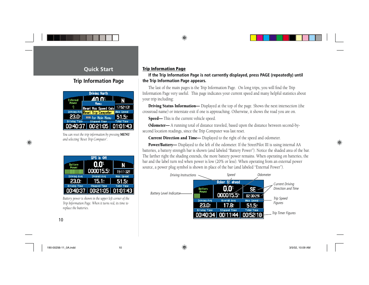 Garmin StreetPilot III User Manual | Page 10 / 12