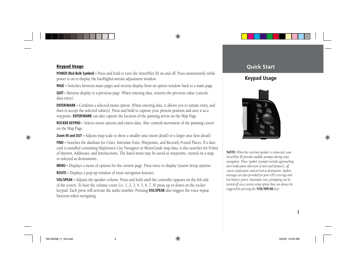 Garmin StreetPilot III User Manual | Page 3 / 12