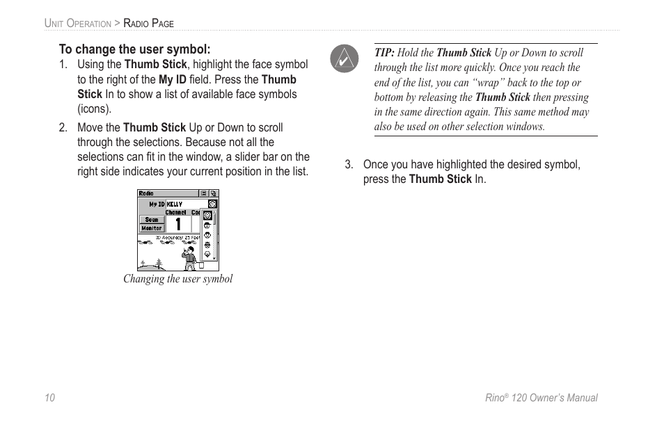 Garmin Rino 120 User Manual | Page 16 / 124